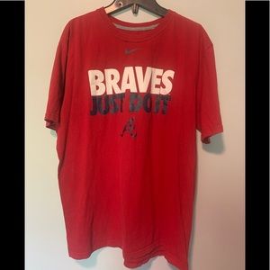Nike Men’s Braves Just Do It Tee Sz L